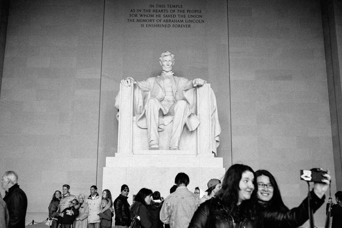 Lincoln fought for the freedom to selfie. 