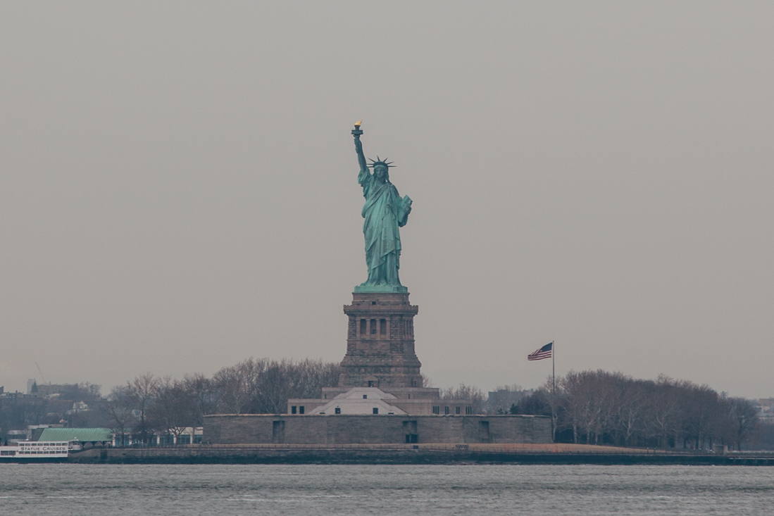 There she is, ol Lady Liberty.