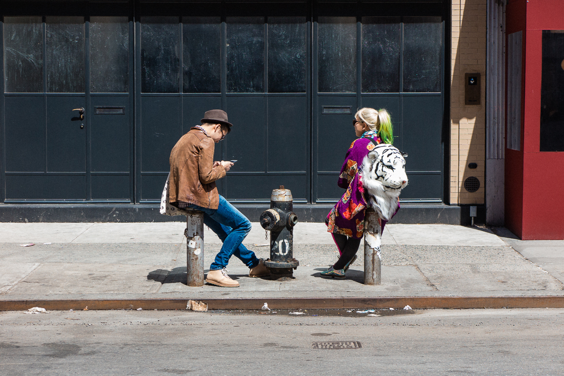 The street photography opportunities in the city are endless.