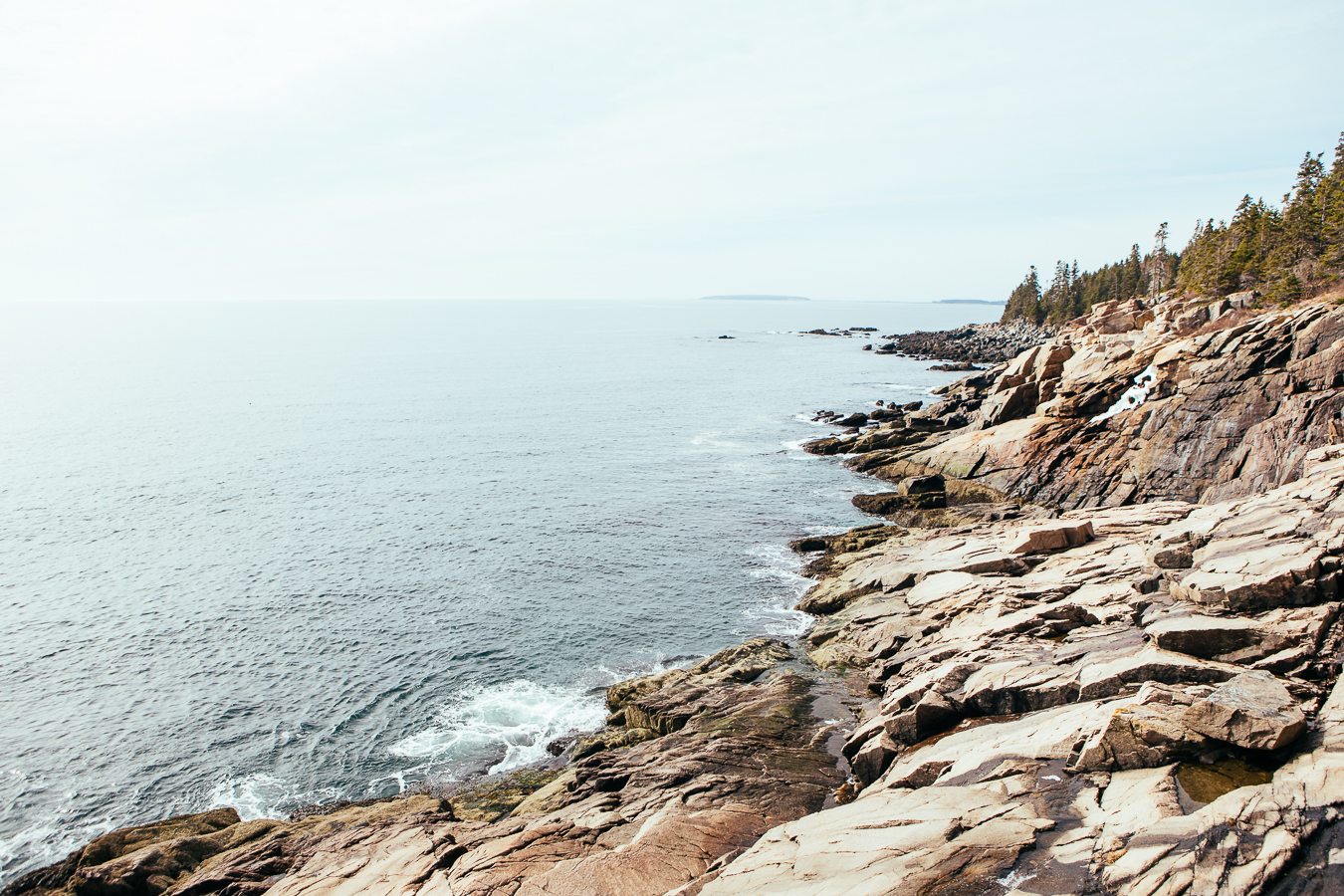 I hadn't planned on going further than Portland, but knew I wouldn't be seeing the ocean for a lone time so I made an impromptu nature trip to Acadia. It's gorgeous here, glad I went for it.