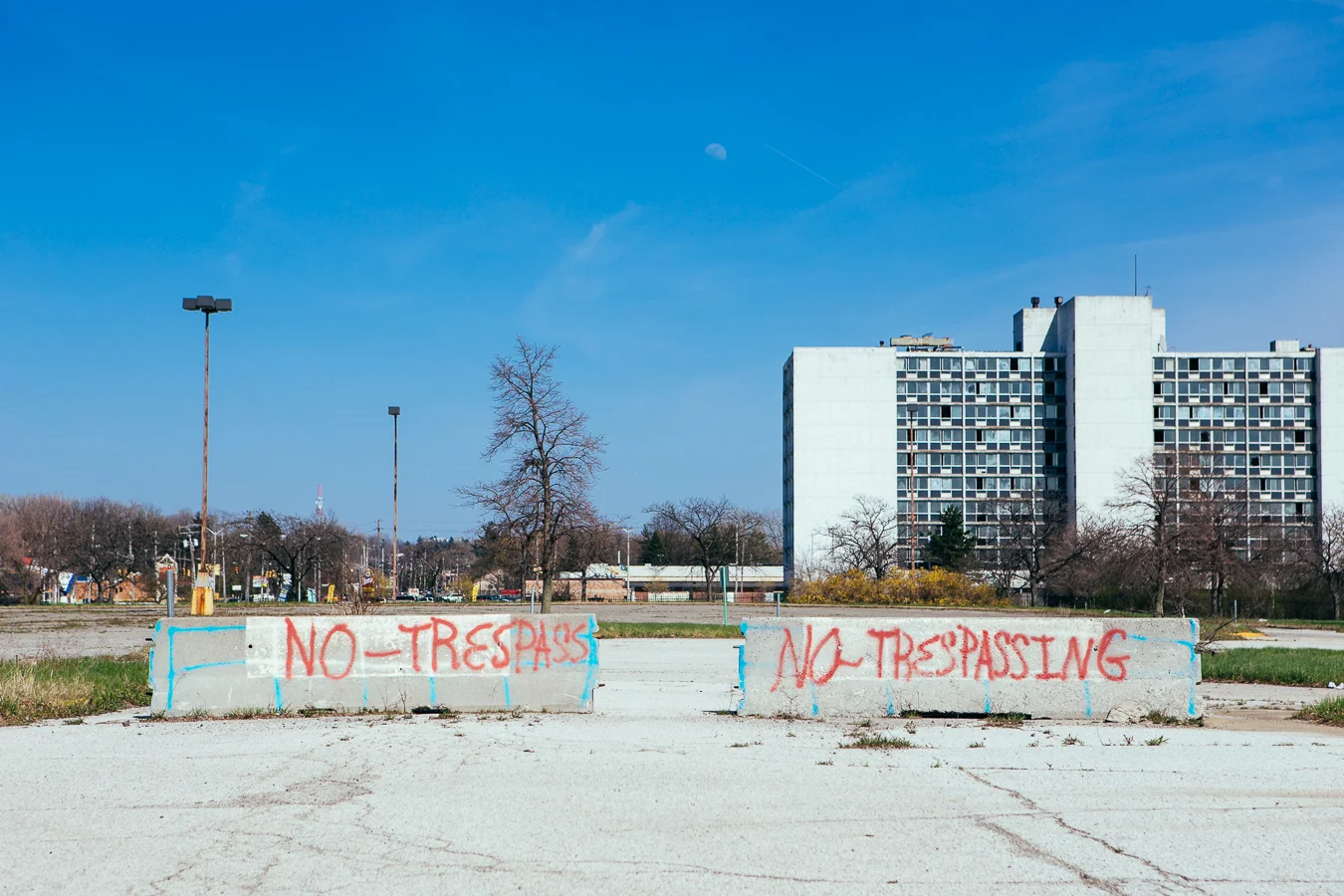 On the outskirts of the city are a couple abandoned malls, which aren't wanted to be tourist attractions.