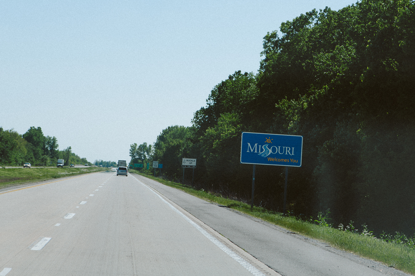 Another quick pass through Missouri and over the mighty Mississippi River one more time.