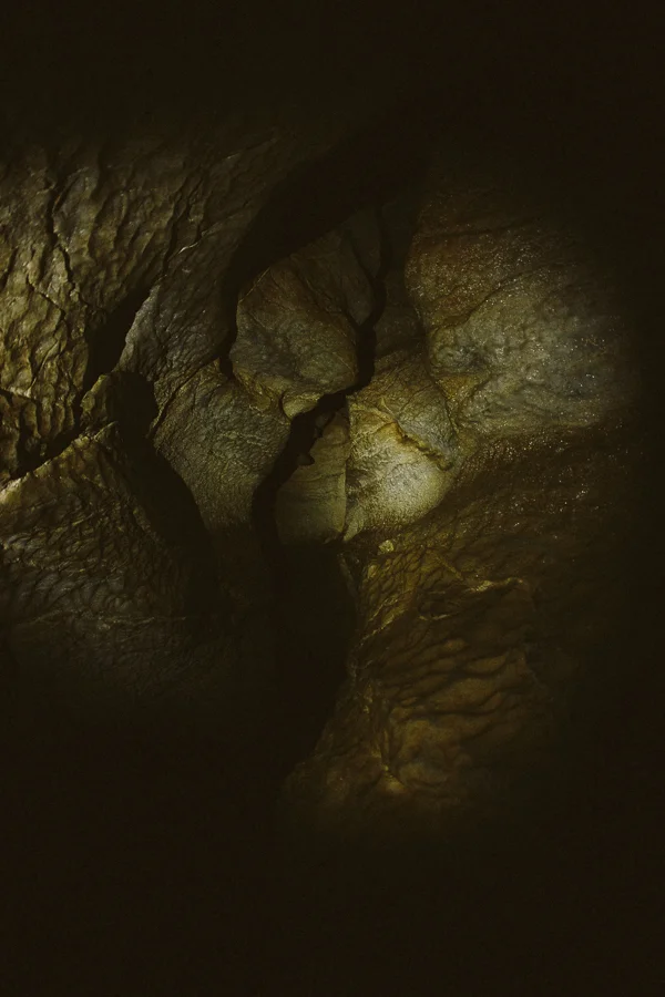 I wasn't expecting the level of spelunking required to get to the prized spot 200' back in the cave. I had to take my pack off and squeeze sideways through these extremely tight walls, and luckily I alway have a headlamp since&nbsp;there is zero nat…