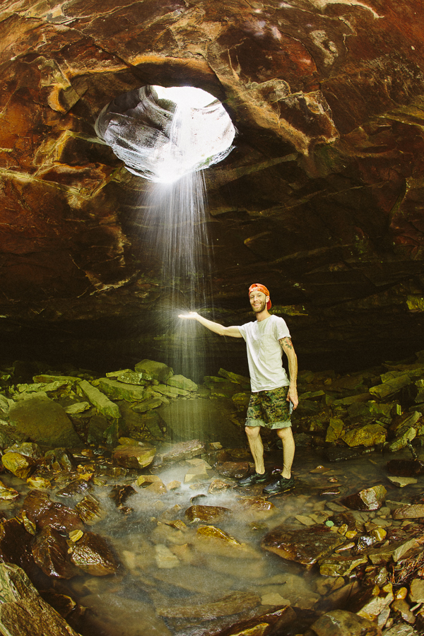 They call this place "Glory Hole Falls". 