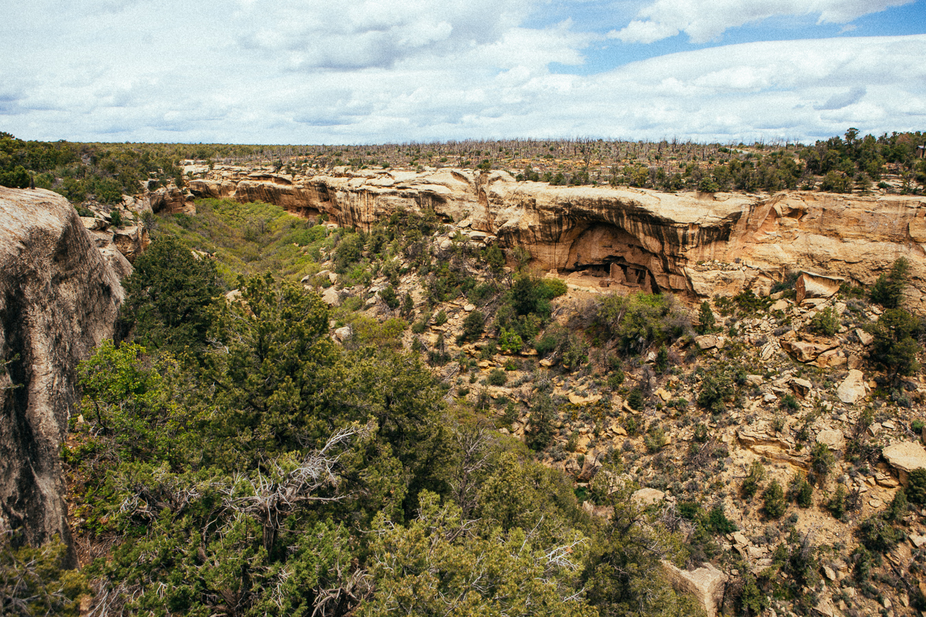 Mesa Verde, a classic urban exploration spot that's been preserved into a national monument.