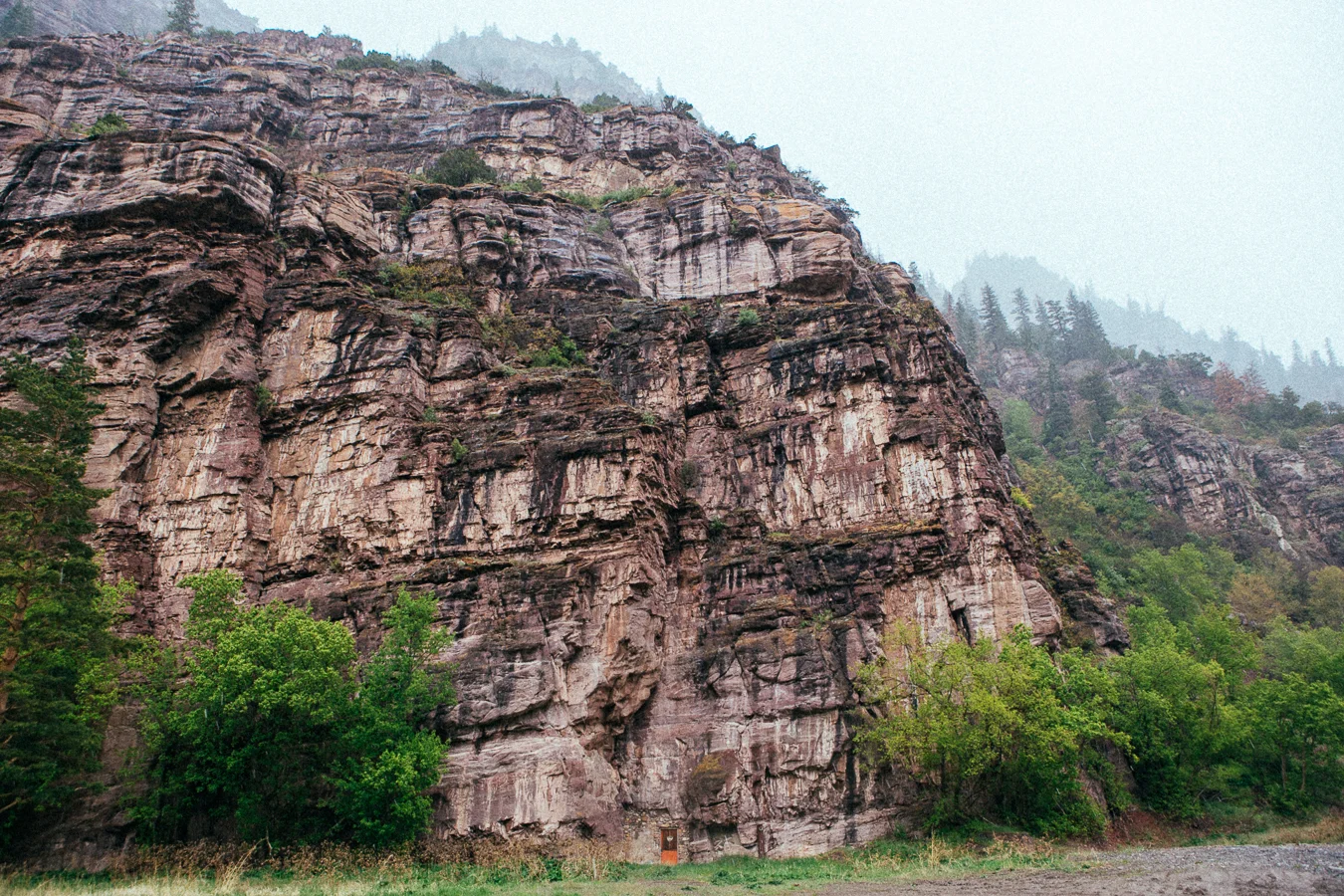 ...probably a top secret laboratory inside this mountain!