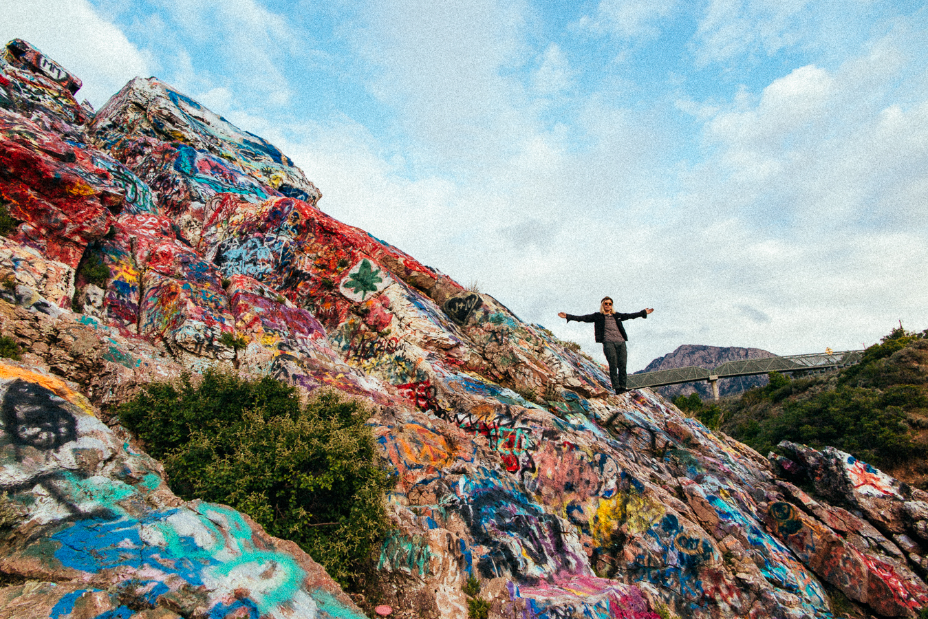 King of the mountain.