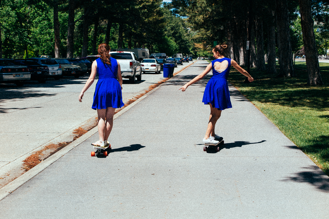 Skater chicks.