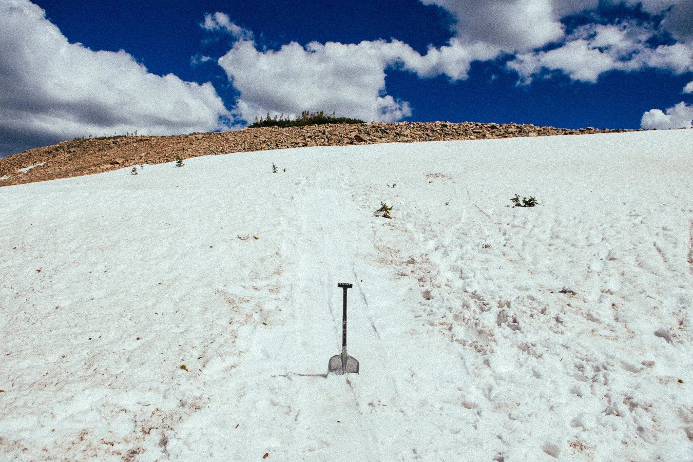 Since 1992 I've gone snowboarding every year, with one season getting near 300 days when I coached at a Mt Hood summer camp. This year I almost broke the tradition, but a friend loaned me their gear so we hiked into the last remaining snow from winter.