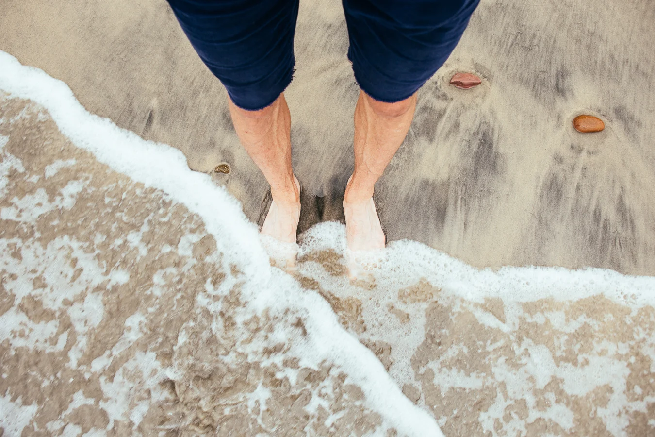 This was an incredible feeling. I hadn't seen the ocean since Acadia, Maine .