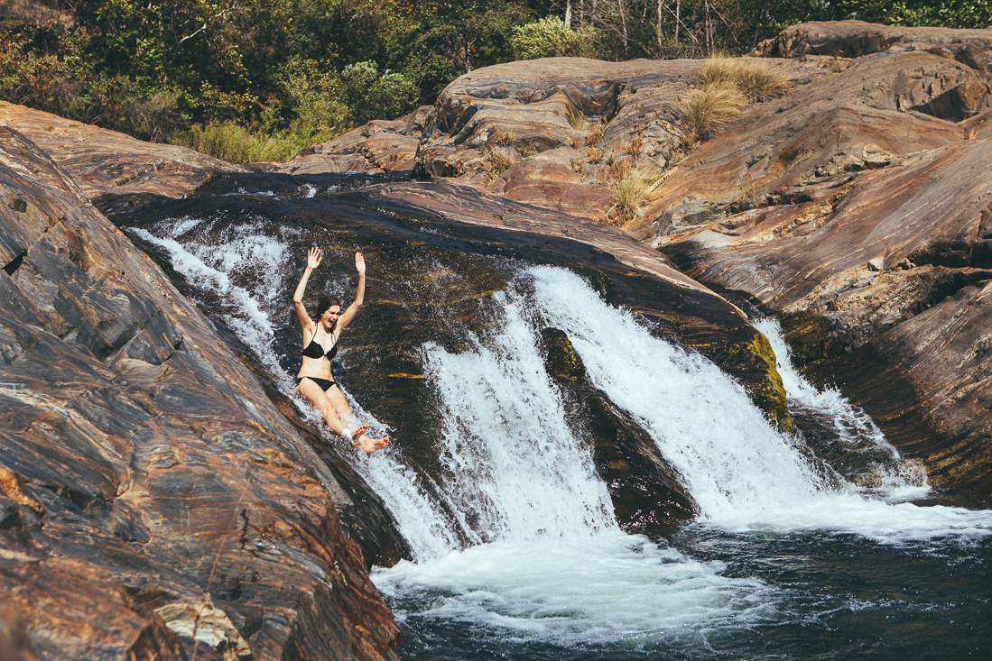 We lapped these natural waterslides for hours. SO. MUCH. FUN.