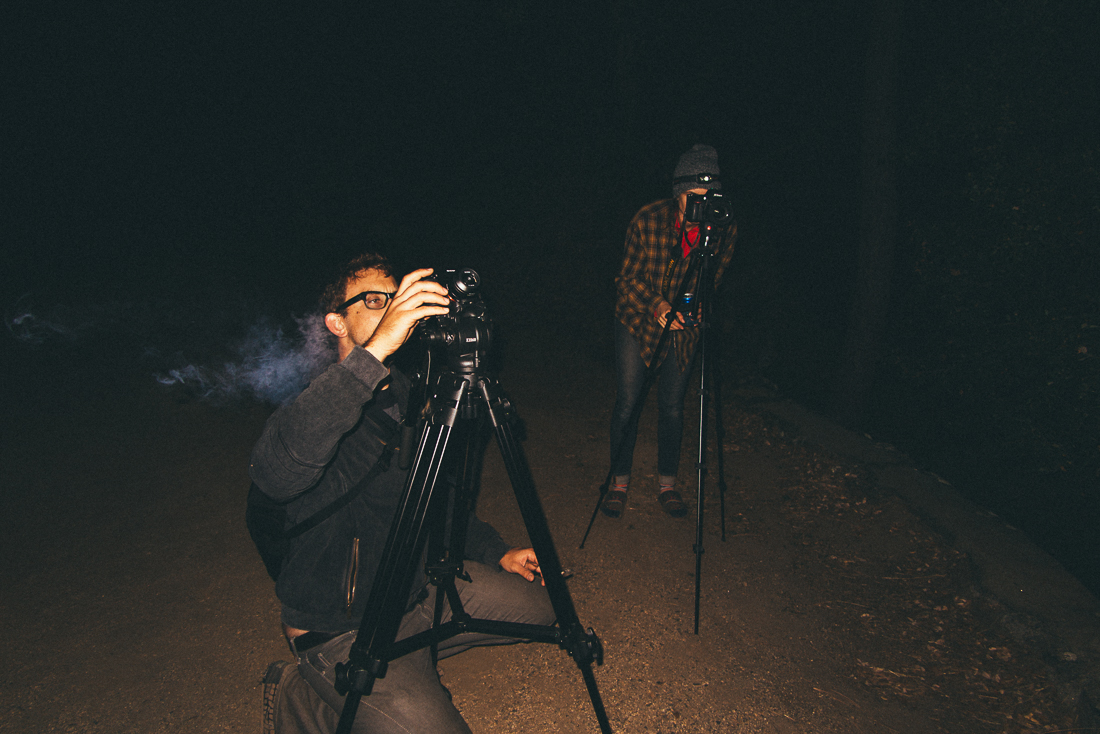If we weren't photographing the stars, we were laying back gazing on them.