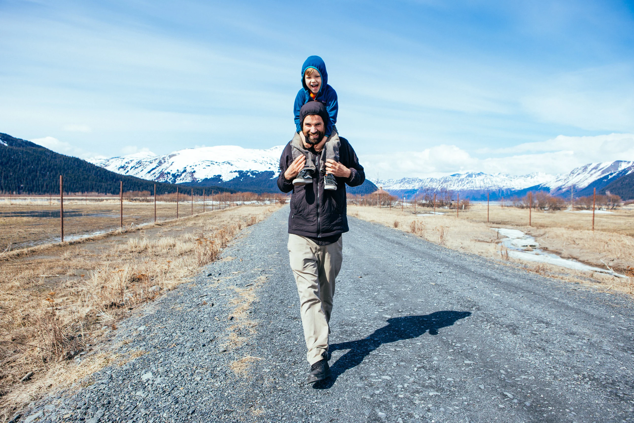 Paul's a Rad Dad to Bodie.