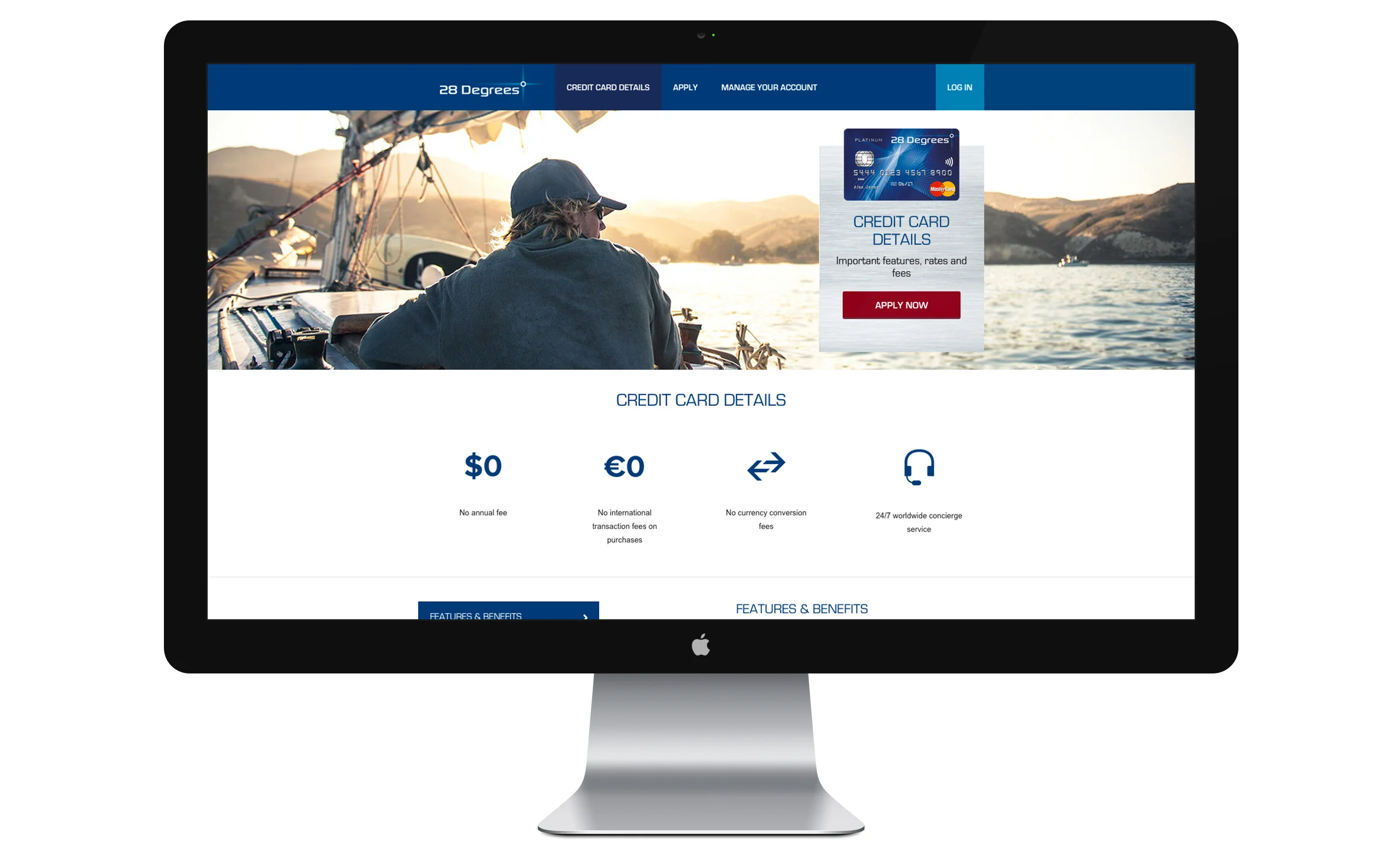 Credit card details.