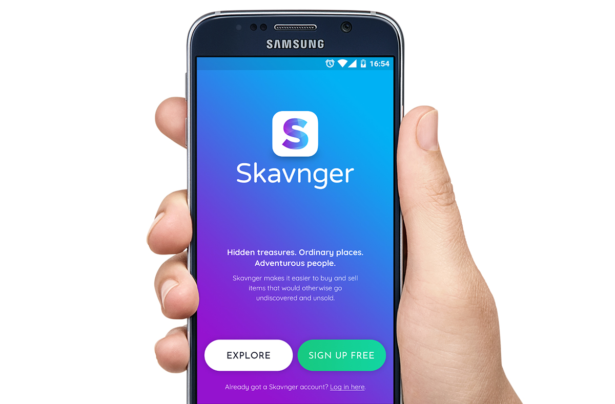 The first screen people see when they open the app.