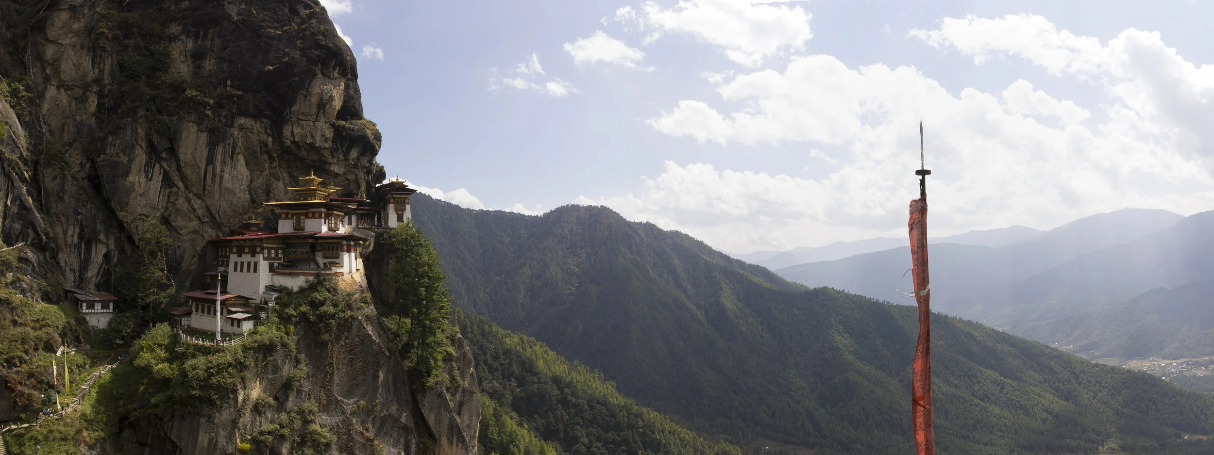 The Tiger’s Nest Monastery near Paro, Bhutan