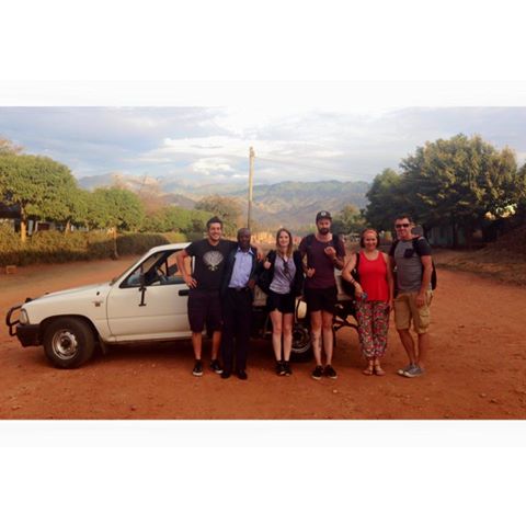  Uganda Team off to visit the kids, riding the orphfund ute that made its way in the latest shipping container. The new work horse is bringing huge benefit for our projects and kids. 