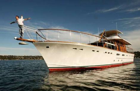 Silver Cloud II 65' V hull Motor Yacht originally named Kanahoee and built for L.J O'Neill. Designed by Harvey Halvorsen. Launched in September 1967. Job number 1251