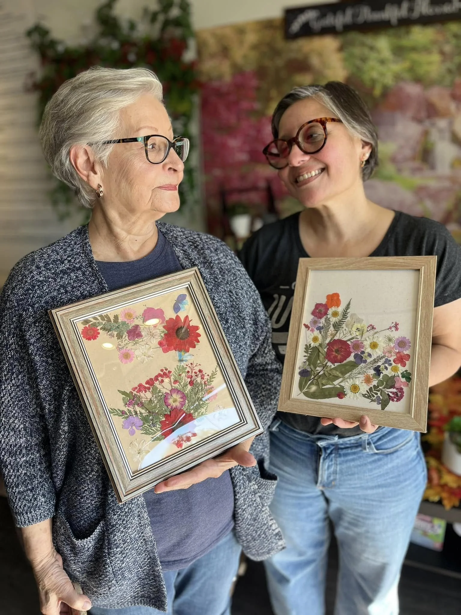 8/3 Pressed Flowers Workshop 2PM