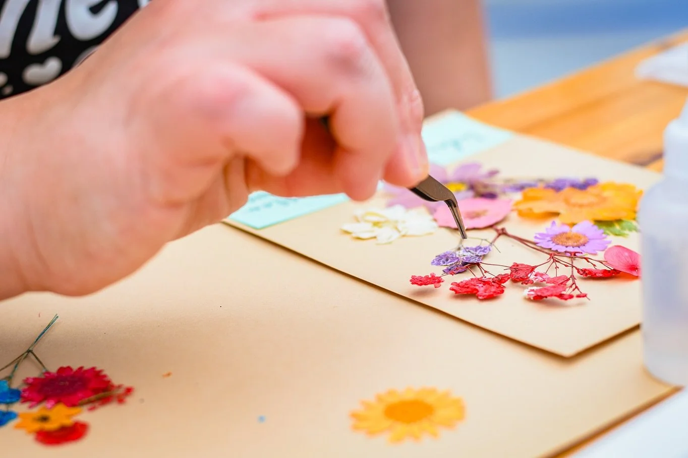 2/8 Pressed Flowers Workshop 1PM