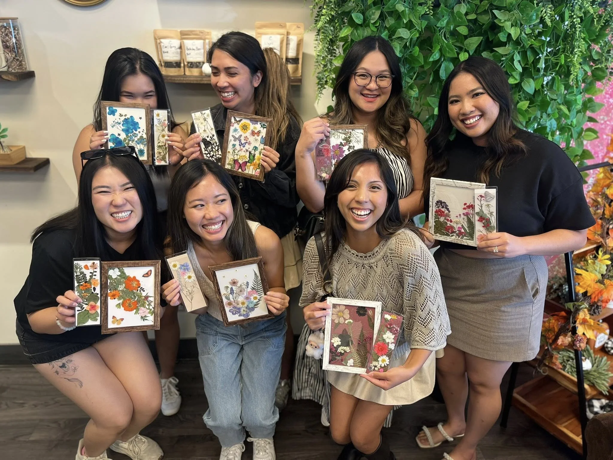 2/14 Valentine's Pressed Flowers Workshop 1PM