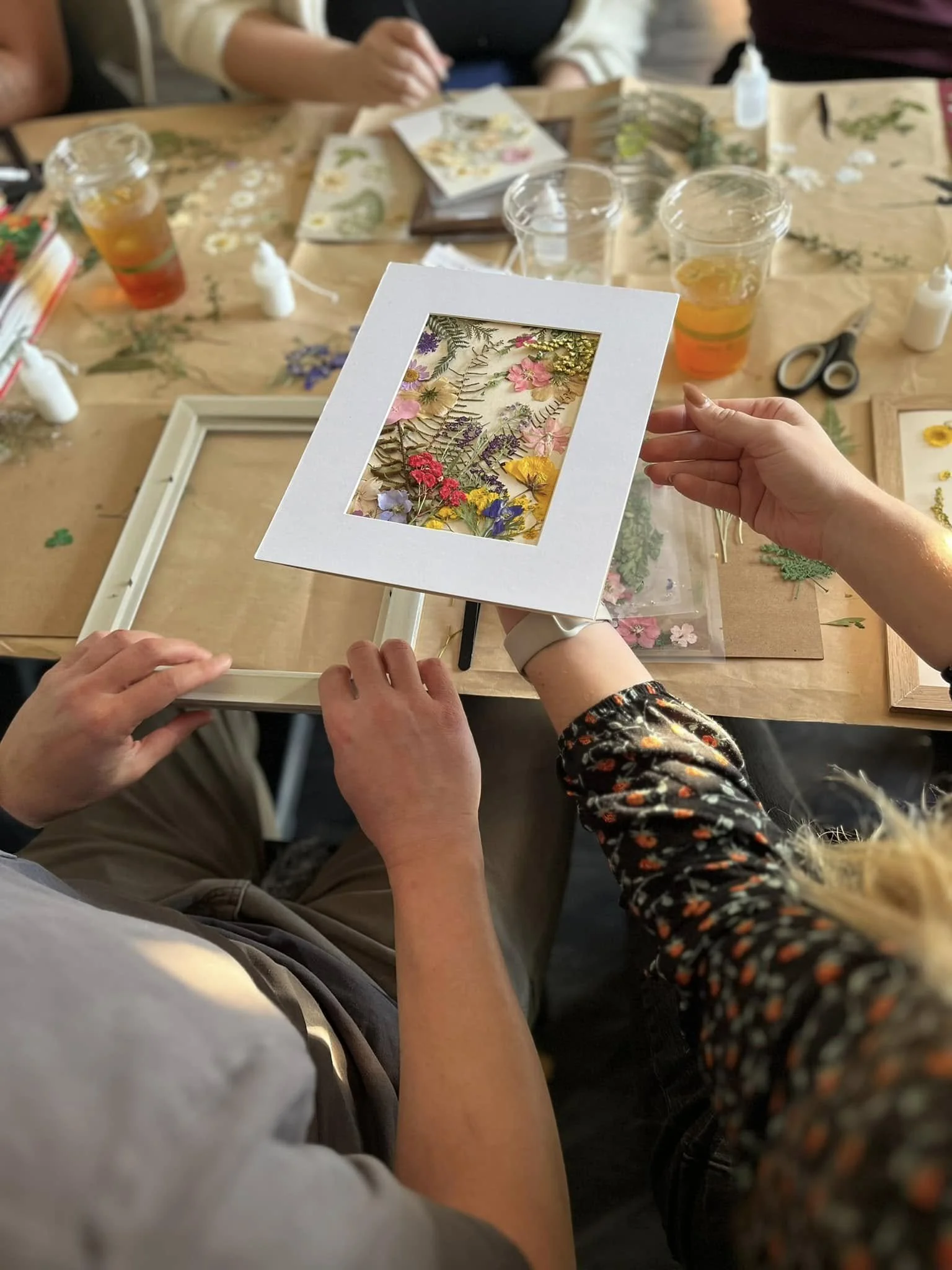 Pressed Flowers Workshop 