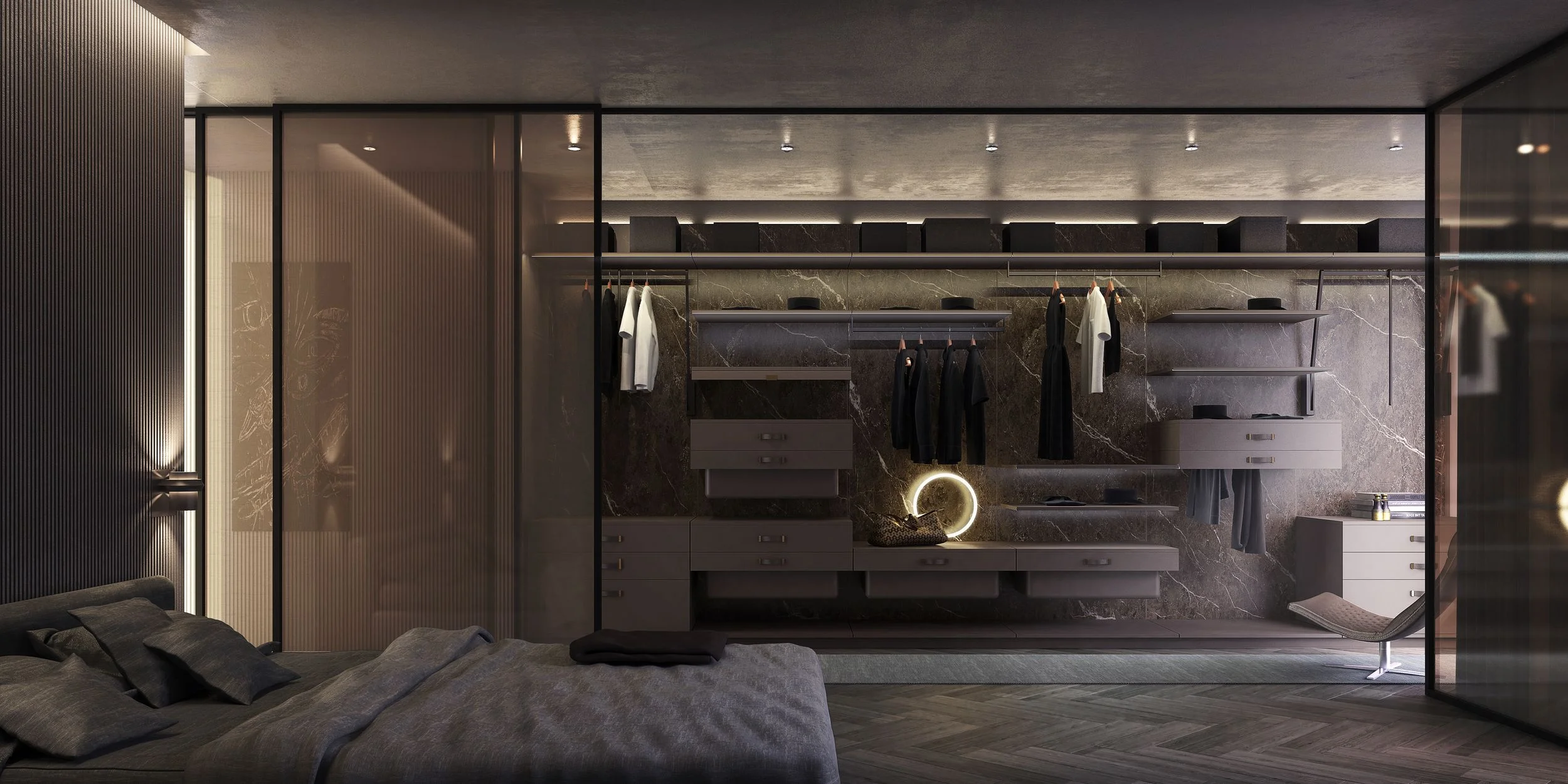 Bedroom interior, Metroscapes