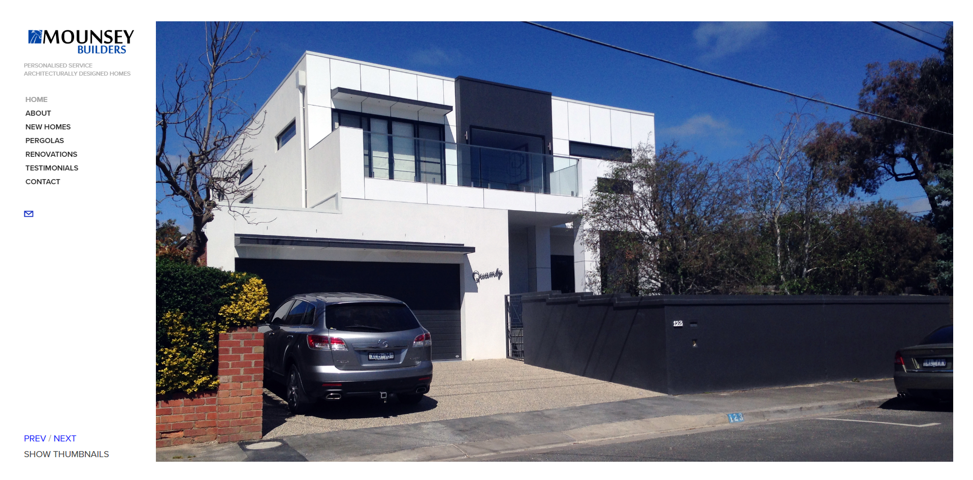 Mounsey Builders Image portfolio site for Building and Architecture business. Includes Image galleries and testimonials to showcase recent work. View SIte ->