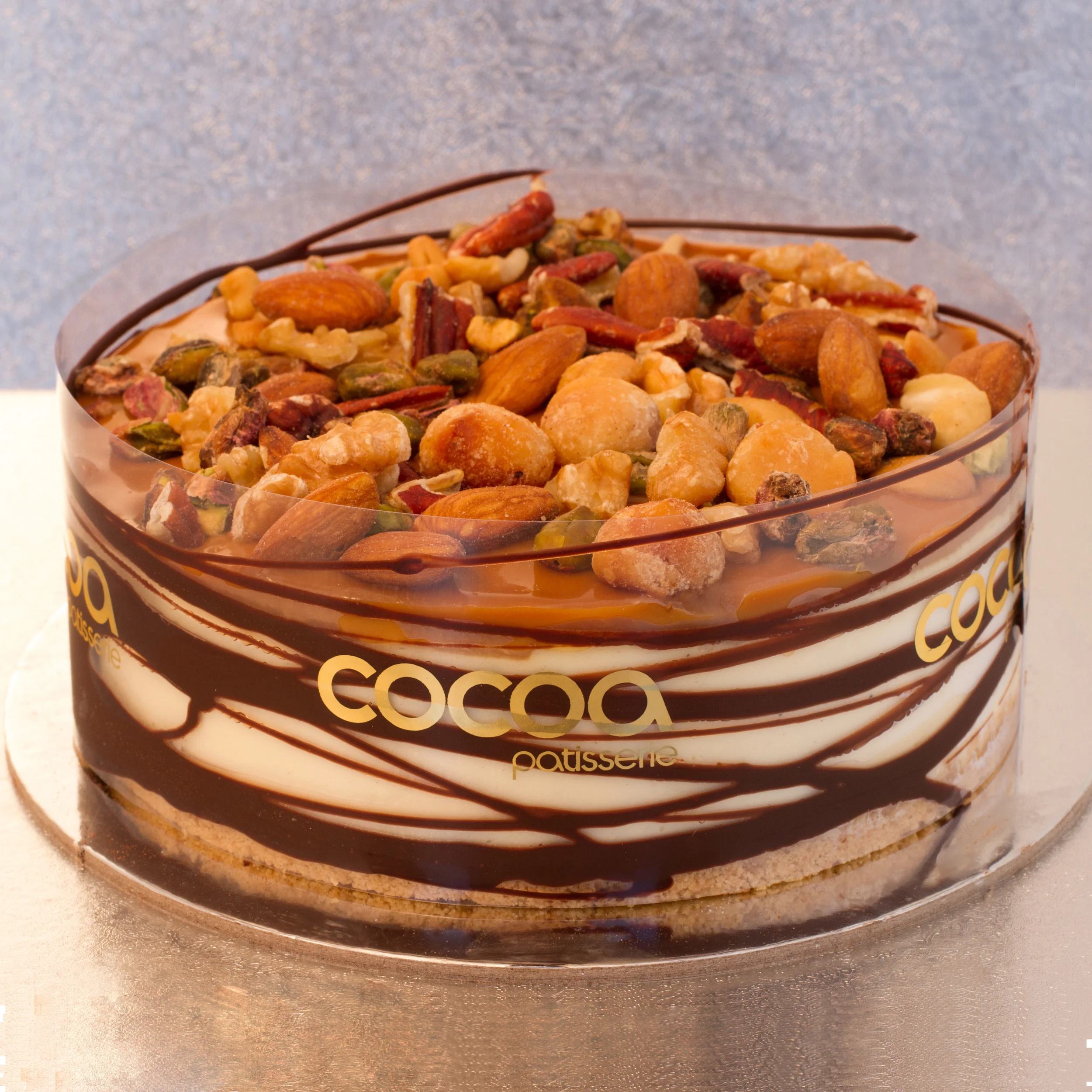 Caramel Nut Cheesecake