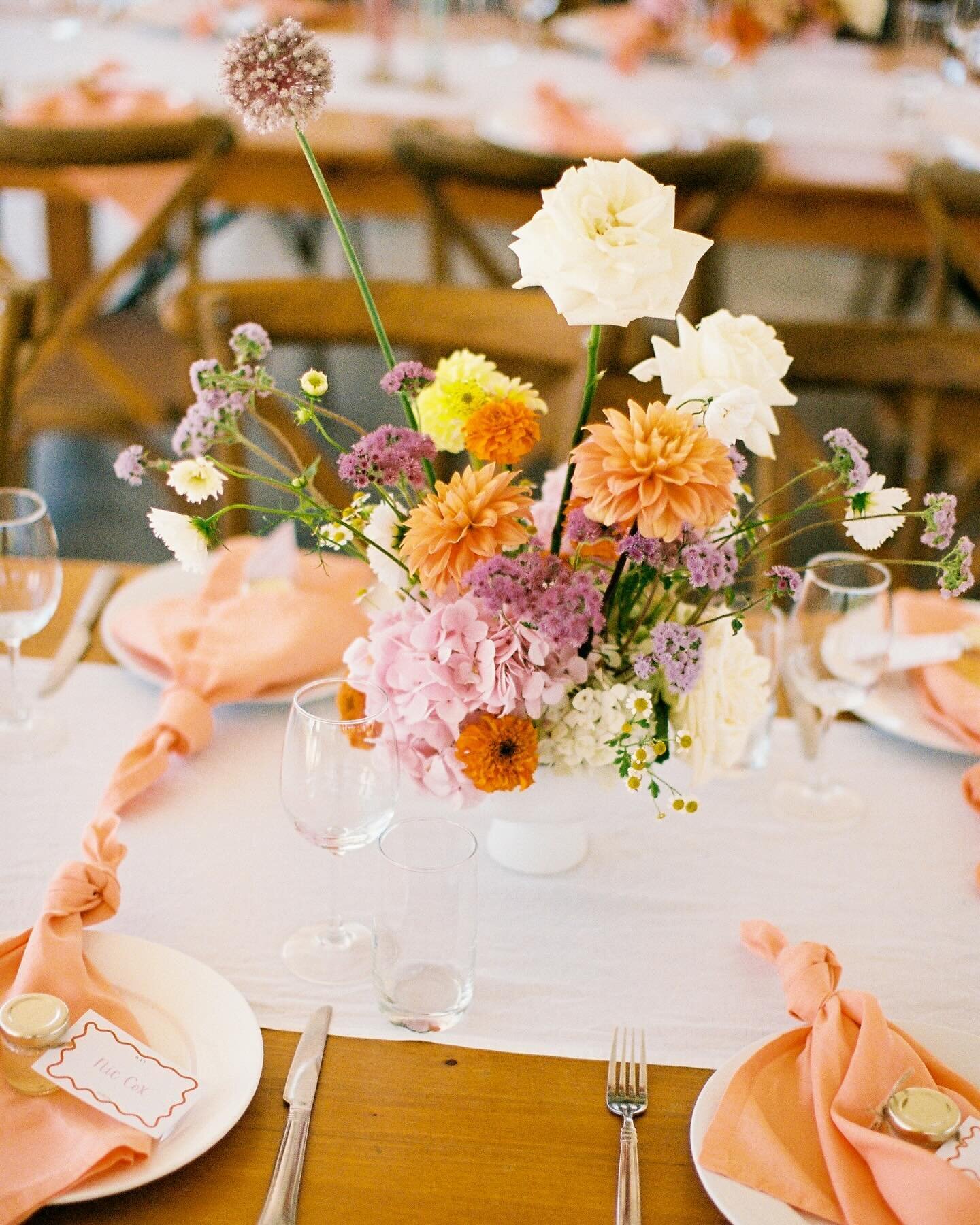 W &amp; T&rsquo;s colourful day snapped on some 🎞️ 🧡
Florals by @little.leaf.florals signage by @rebecca_draws__ 🧡