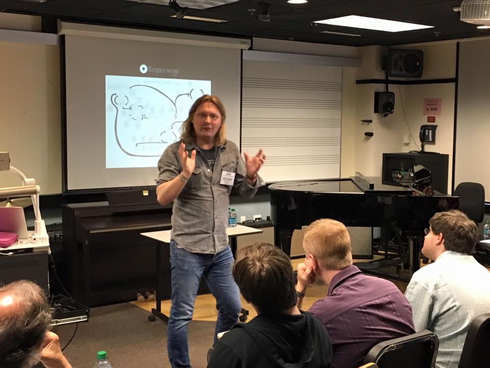 Presenting Songschemes at APME 2016 at Berklee College of Music in Boston, USA. 