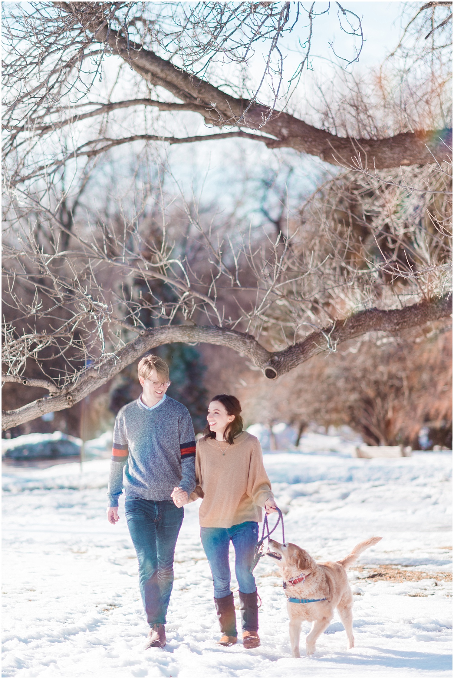 Lake Harriet Engagement Photography 