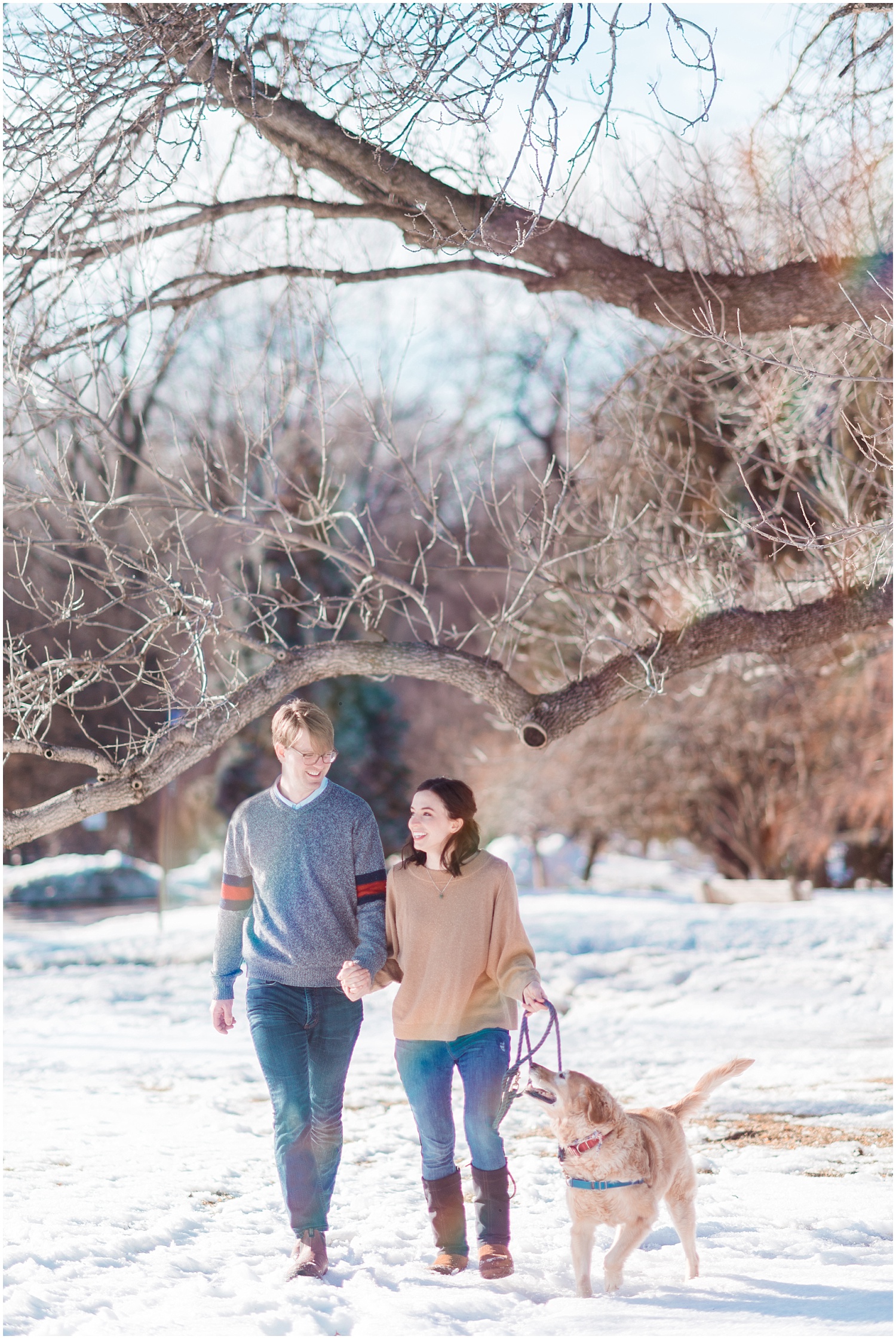 Lake Harriet Engagement Photography