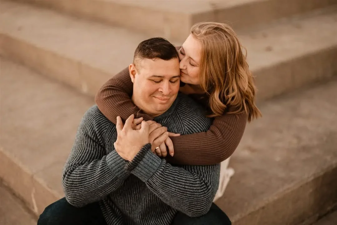 Alayna &amp; Frank's engagement session in Minneapolis is on the blog today! 

We visited Orchestra Hall where they got engaged earlier this year and then made our way to enjoy some Minnesota fall colors at Boom Island Park.

Check out the link in Bi