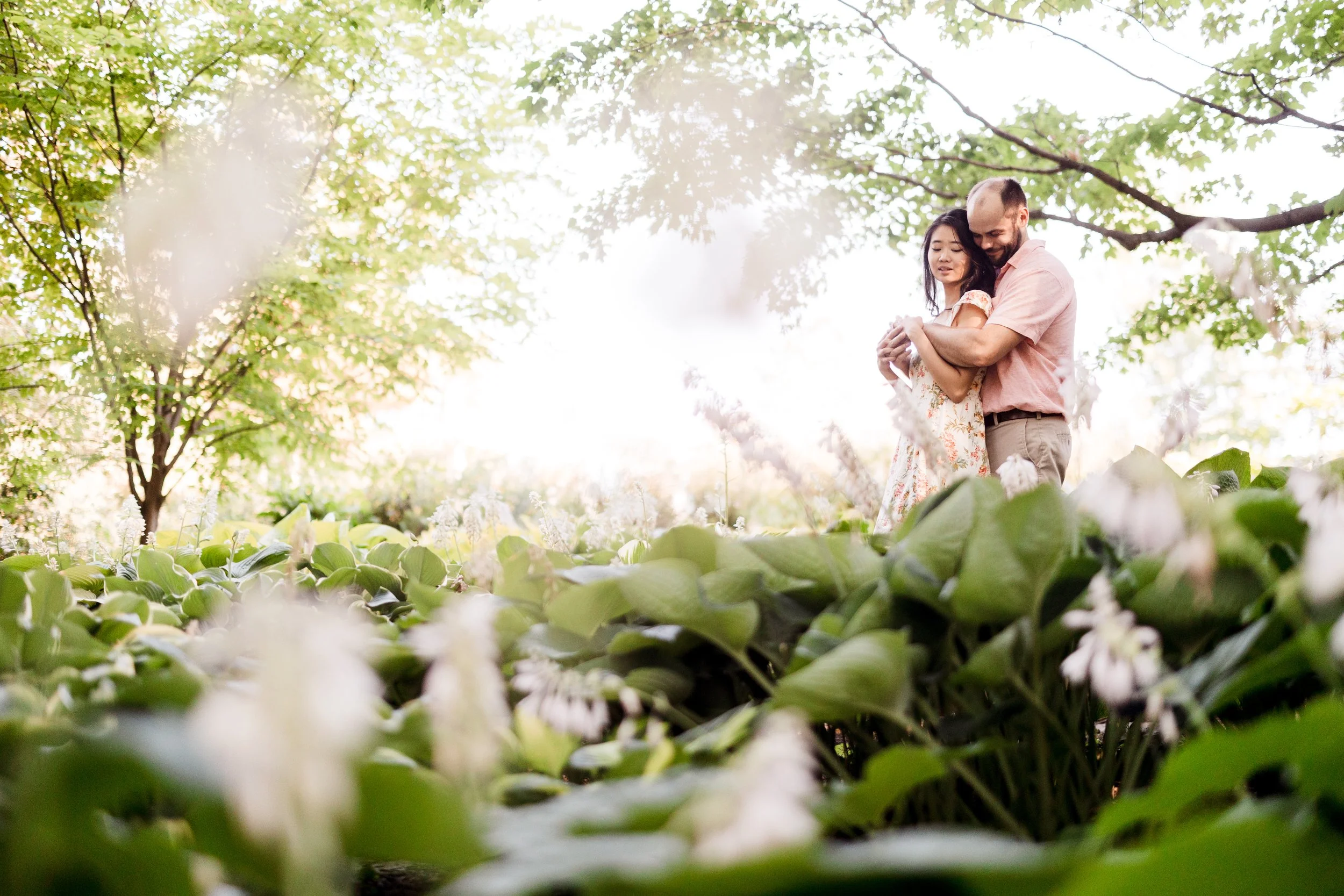 University of Minnesota Landscape Arboretum Couples Photography | Puiyii & John | Chaska Engagement Photographer