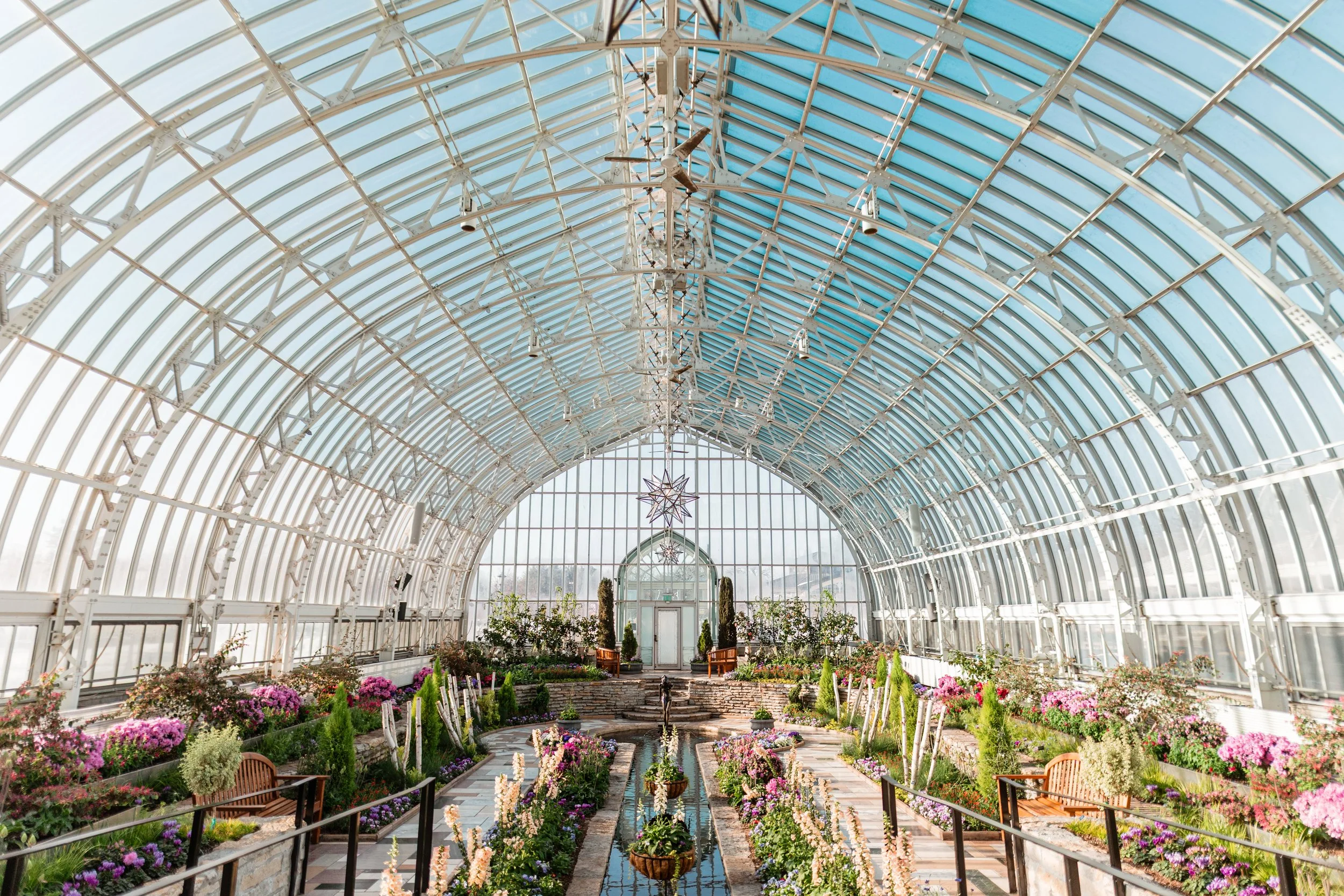 Sunken Garden Como Conservatory Photography