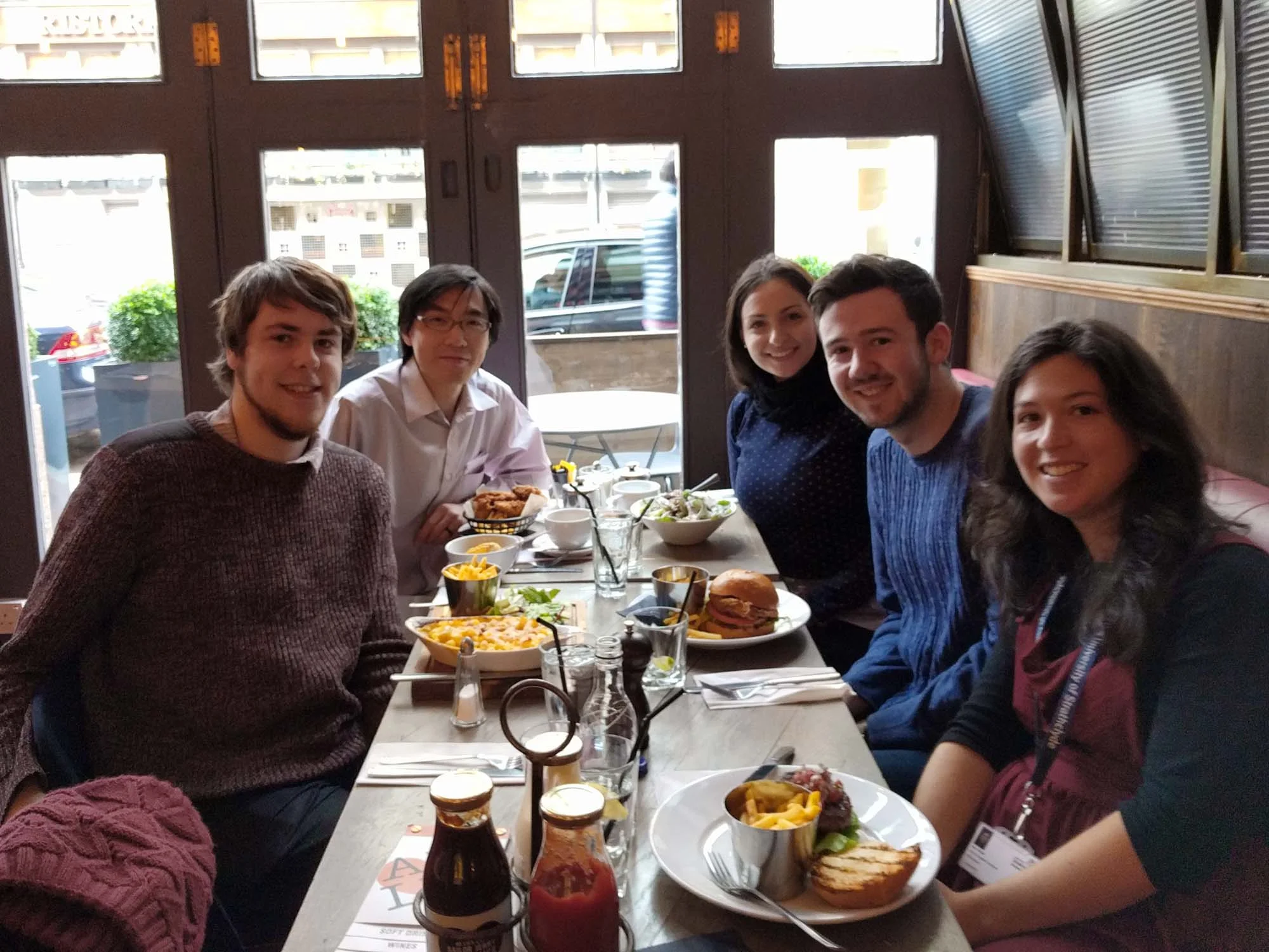 Group lunch, nov 2016