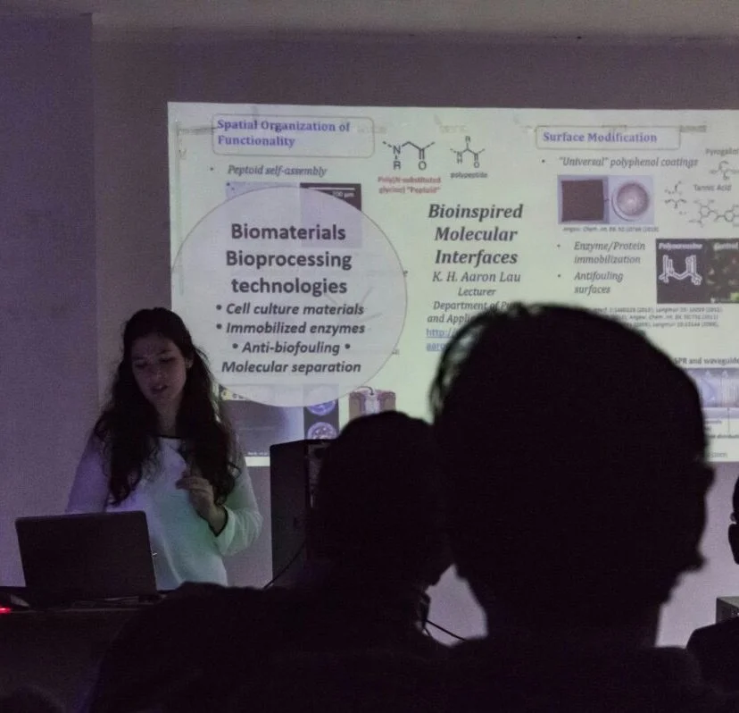 20171218: Ana gives invited talk at IIT Guwahati, India, hosted by our collaborator Prof Lalit Pandey and Prof Animes Golder