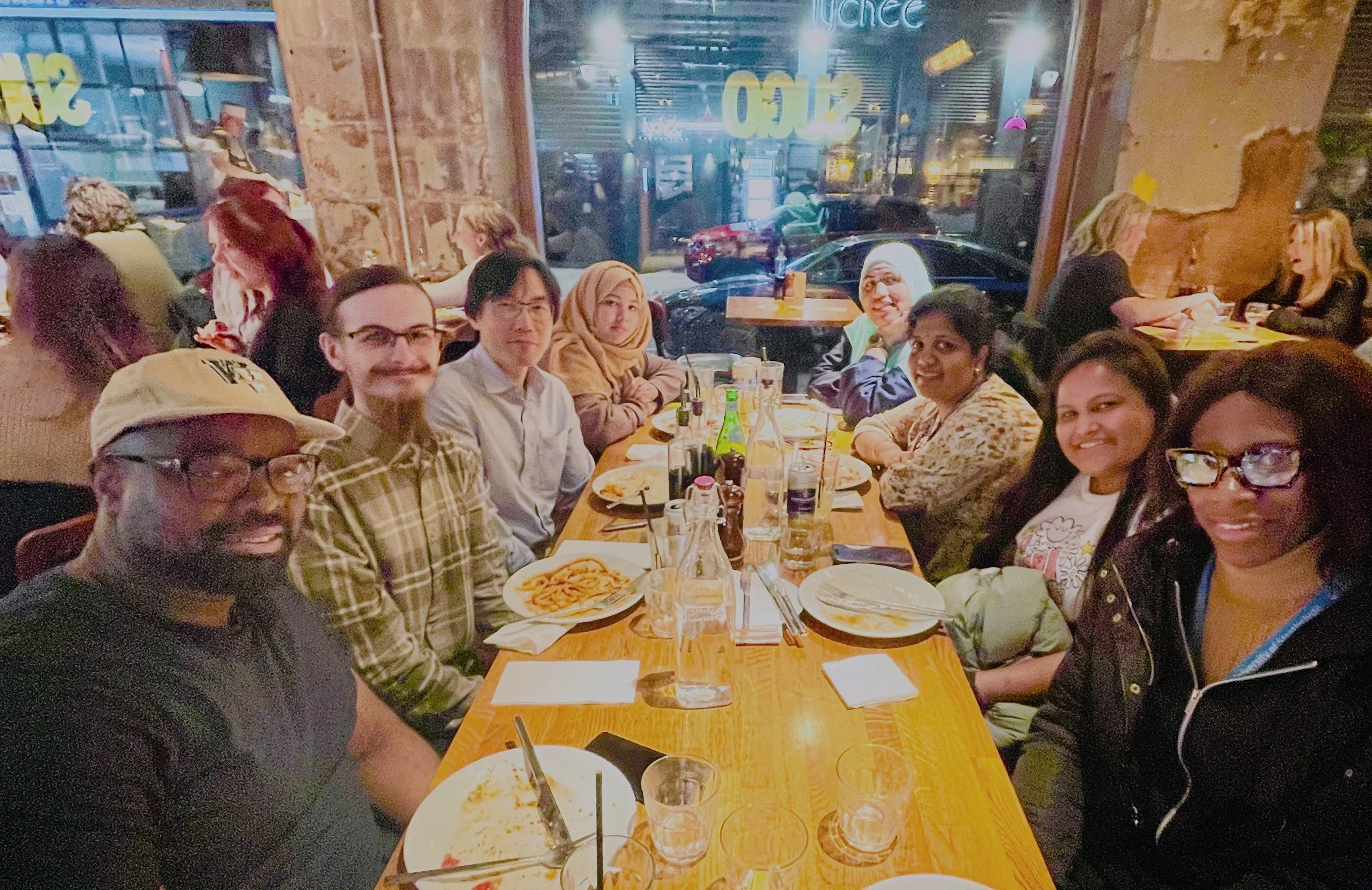 Group dinner for start of Sem 1 '24