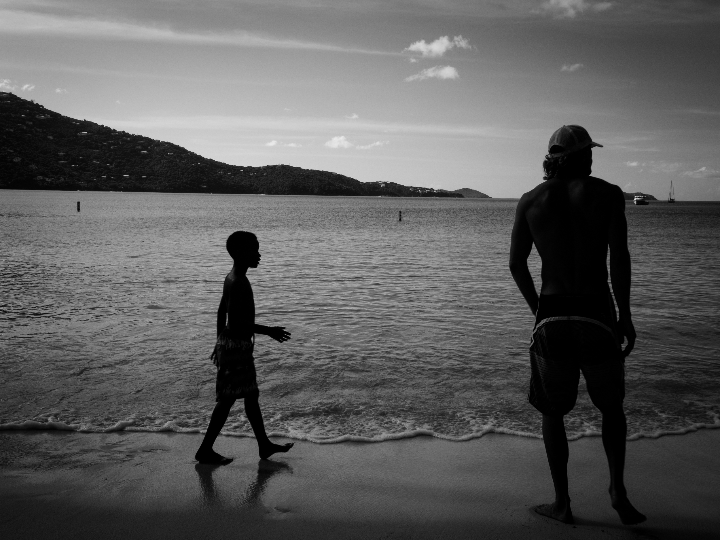 Try adding people to your foreground. Try Black & White to emphasize shapes 