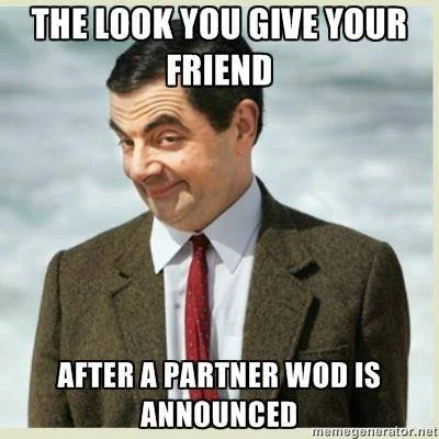 Speaking of Partner WODs....