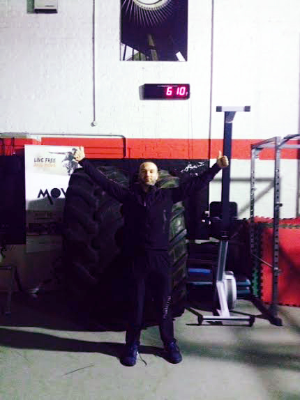 The day Mitts ACTUALLY made it to an early morning class and earned himself the name, Mr. Awesome. :)