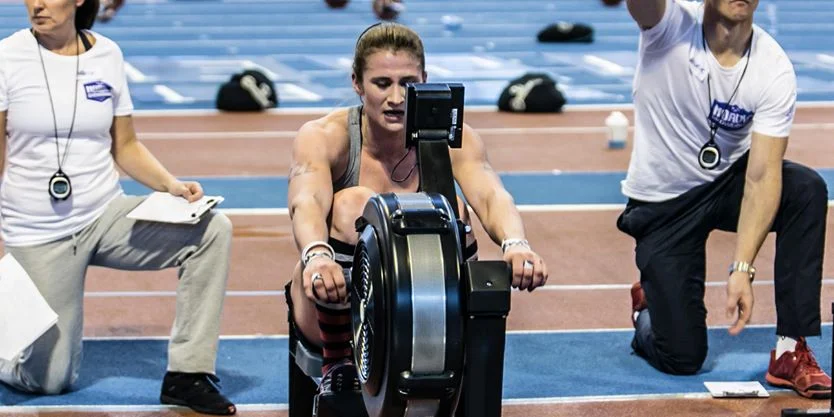 This is the face Coach Maria makes when she's dying on the rower... Look out for this same expression tomorrow!