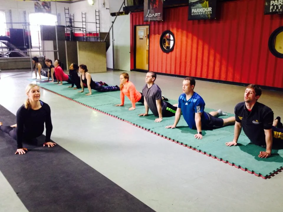 A great yoga session on Sunday with Alex!