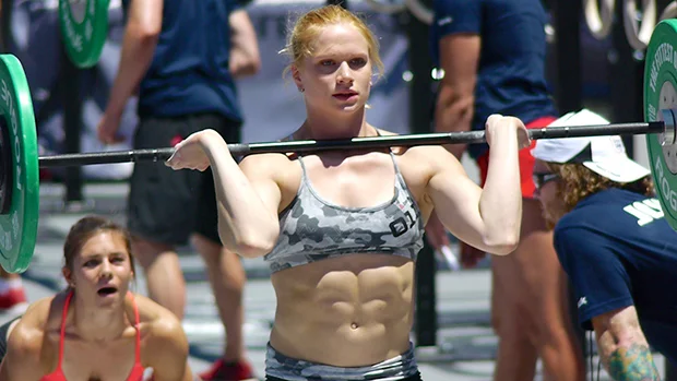 Iceland Annie understands the importance of a solid front rack position!