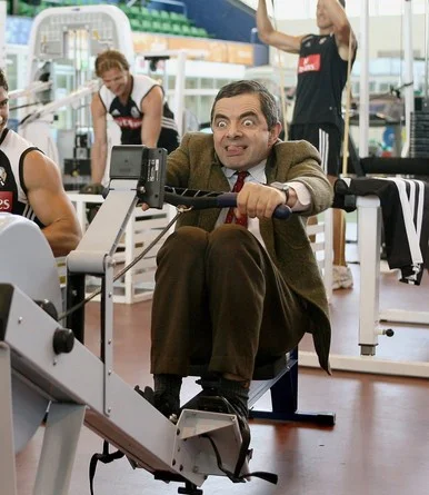 How you might feel on the third round of rowing....