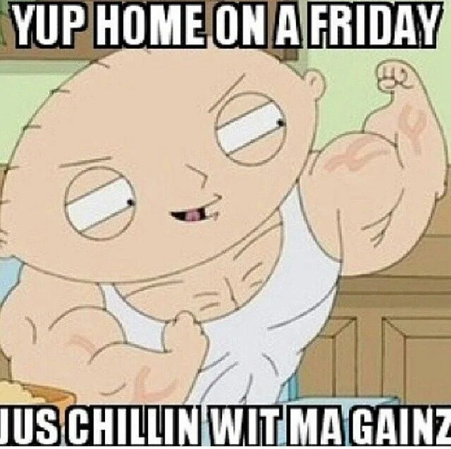 Coach Maria's Friday night plans...