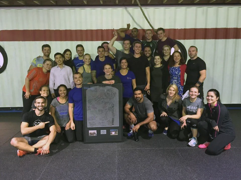 The CF1864 crew at our 1st Birthday Party