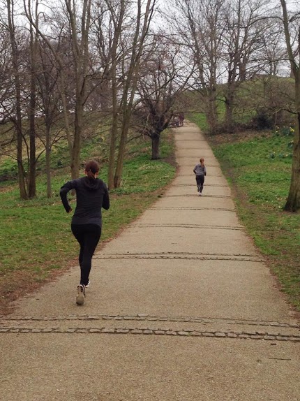 Greenwich is great for hill sprints!