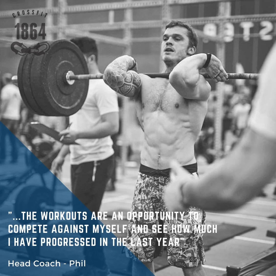 Coach Phil is signed up for the 2018 CrossFit Open... Are you?!